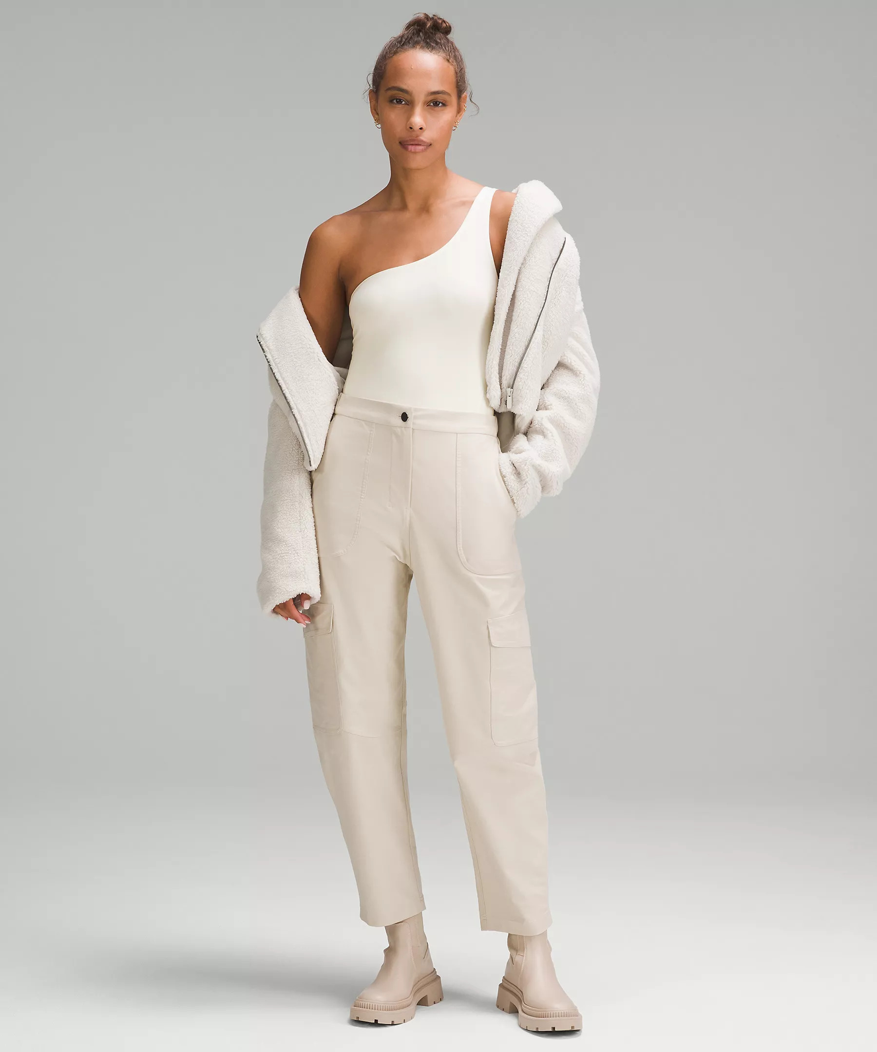 Wundermost Ultra-Soft Nulu Asymmetrical Bodysuit | Lululemon (US)