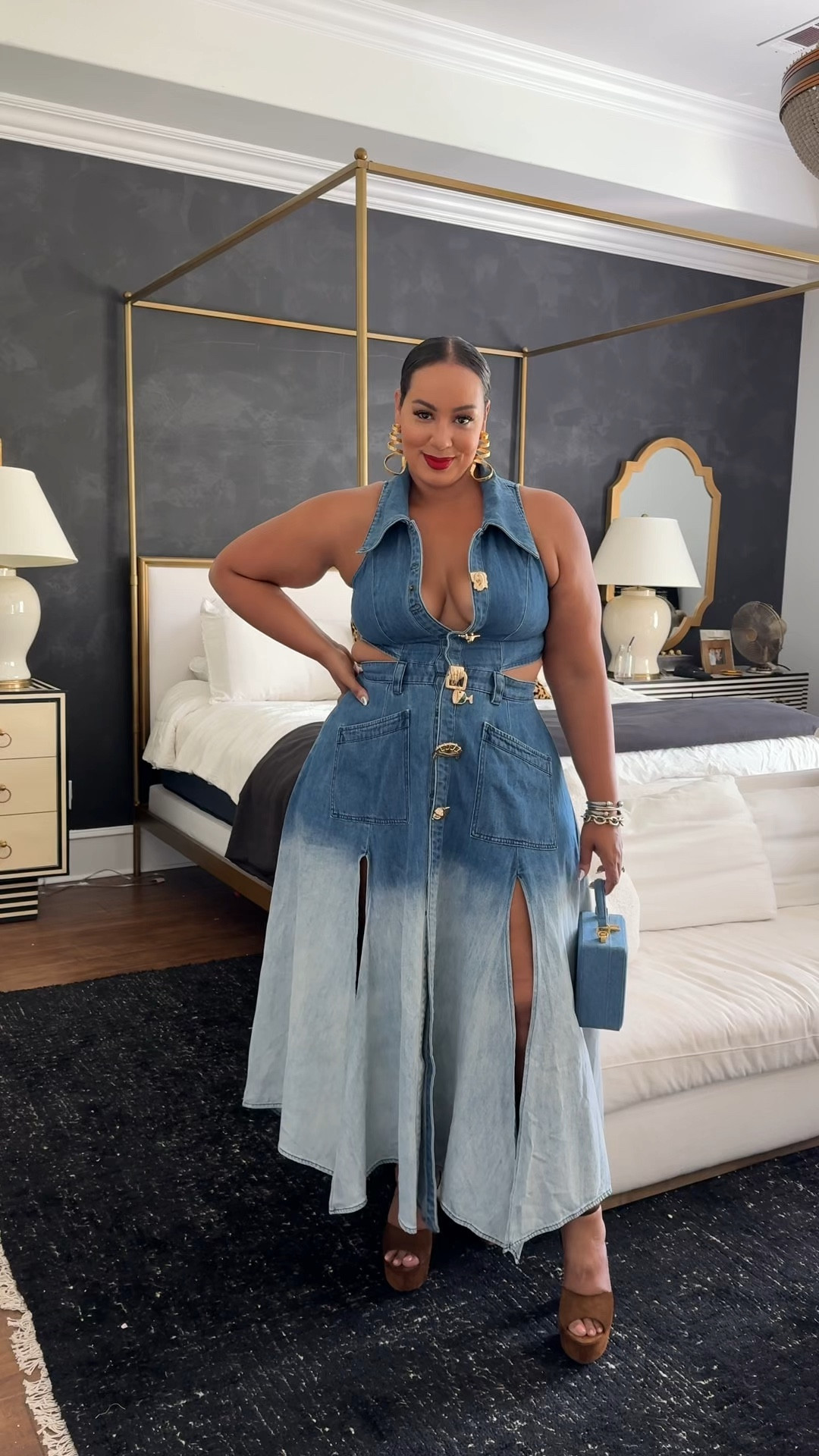Urban reviving denim dress! Its combines sexy and practical. I’m wearing the largest size xxxl  

#LTKMidsize #LTKPlusSize #LTKVideo