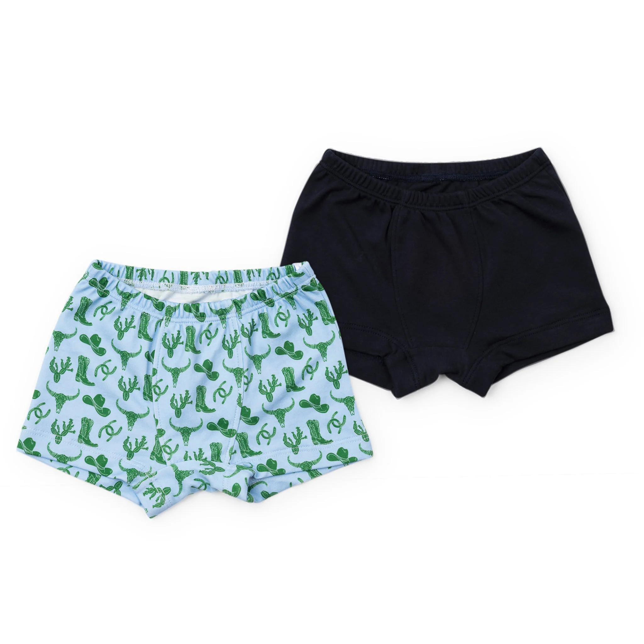 James Boys' Underwear Set - Wild West Blue/Navy | Lila and Hayes