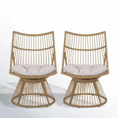 Fiona Patio Chairs with Cushions | Wayfair North America