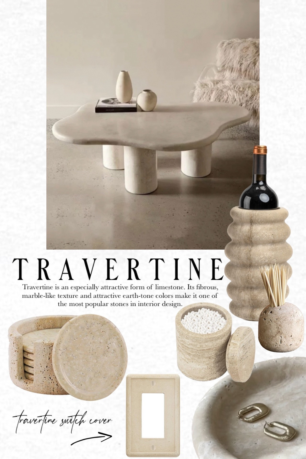 Travertine 🤎

𝐻𝒾𝒾𝒾, 𝓁𝑜𝓋𝑒𝓁𝓎! 𝐹𝑜𝓁𝓁𝑜𝓌 𝓂𝓎 𝓈𝒽𝑜𝓅, 𝒶𝓃𝒹 𝑔𝑒𝓉 𝓂𝓎 𝑒𝓍𝒸𝓁𝓊𝓈𝒾𝓋𝑒 𝒶𝓅𝓅-𝑜𝓃𝓁𝓎 𝒸𝑜𝓃𝓉𝑒𝓃𝓉! 𝒮𝑜 𝑔𝓁𝒶𝒹 𝓎𝑜𝓊'𝓇𝑒 𝒽𝑒𝓇𝑒. 

resort, sandals, country concert, autumn, fall decor, fall interior, fall home, fall fashion, fall style, chic, aesthetic, minimalist style, home, decor, ootd, dupe, y2k, boho, Amazon, Amazon fashion, Amazon home, Amazon beauty, Halloween, thanksgiving, autumn home, autumn decor, autumn interior, autumn fashion, autumn style, holiday, seasonal, Christmas #travertine #home #decor #interiordesign #livingroom 

#LTKHome #LTKFindsUnder50 #LTKFindsUnder100