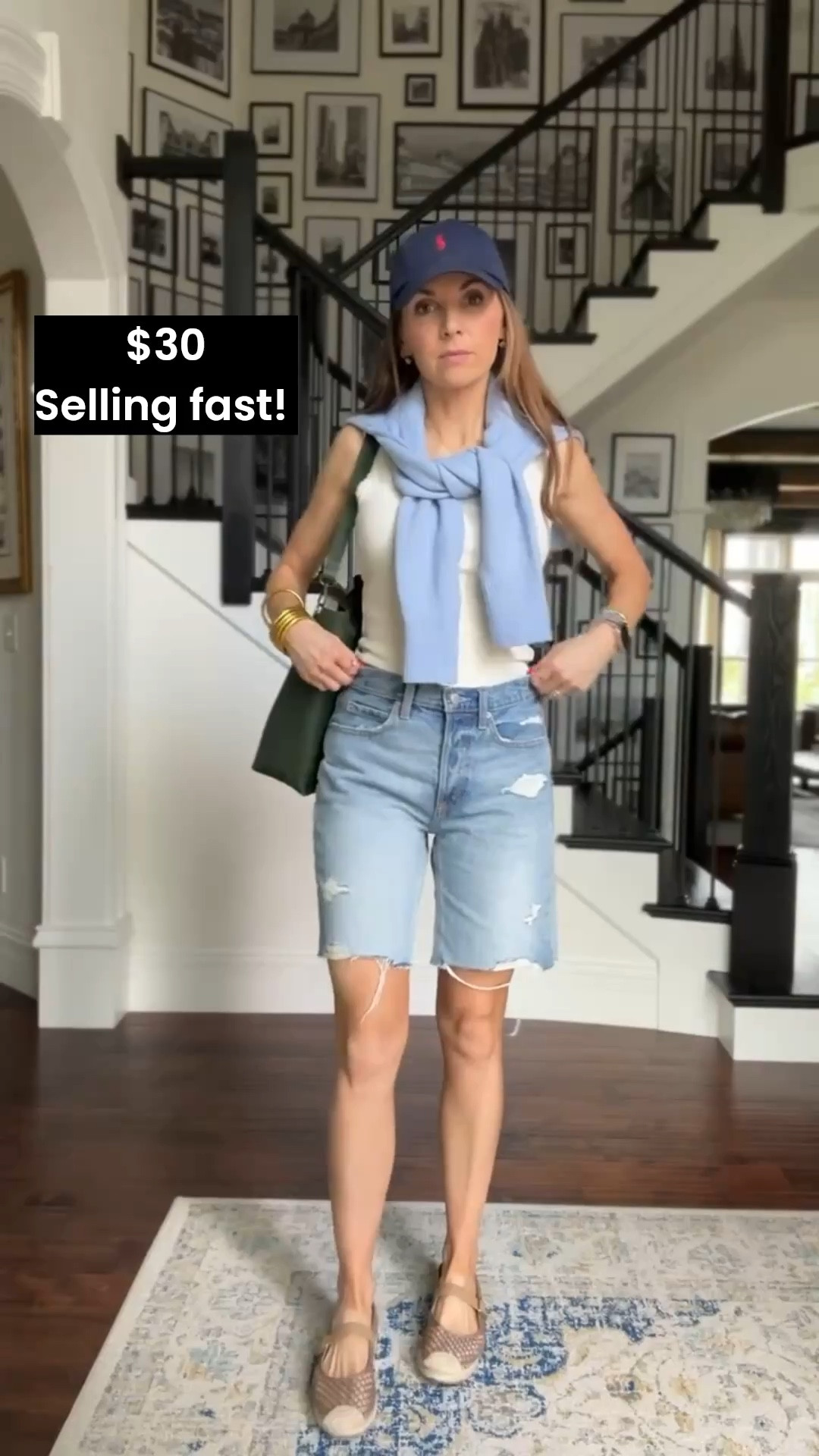 @Target shorts, wearing a size 4 (run true to size). Paired with @amazon tank 

#LTKootd #LTKgrwm