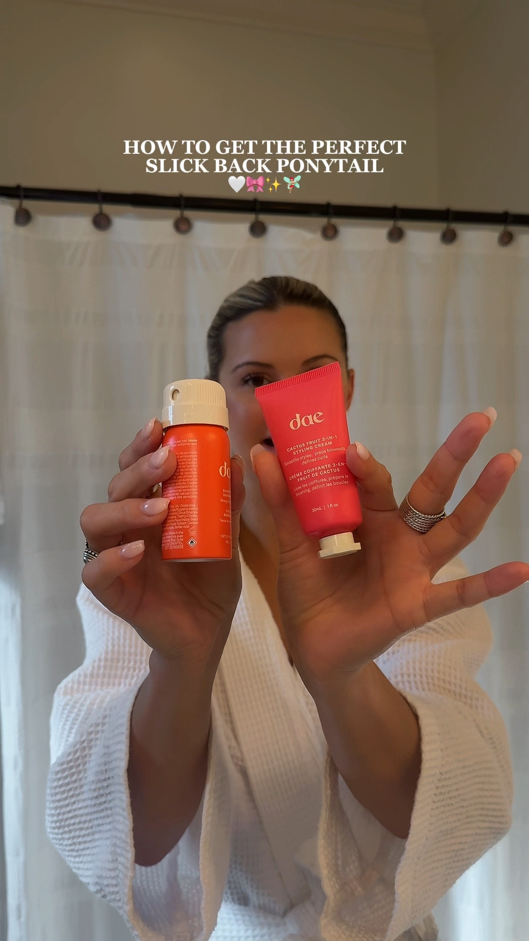 OBSESSED with the DAE products!! 😍✨🤍🎀

#slickback #haircare #dae #hairproducts #slickbackbun #hairspray #beauty #hairgel

#LTKBeauty #LTKselfcare #LTKmorningroutine