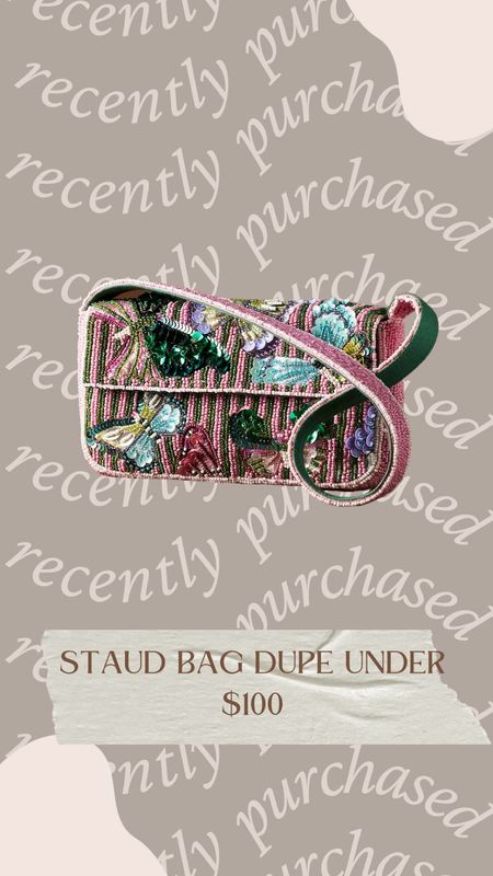 Recent purchase! Got this cute beaded bag which is a dupe for the Staud beaded bag and under $100!

beaded bag, summer handbag, pink handbag, wedding handbag, staud beaded handbag

#LTKunder100 #LTKstyletip #LTKitbag