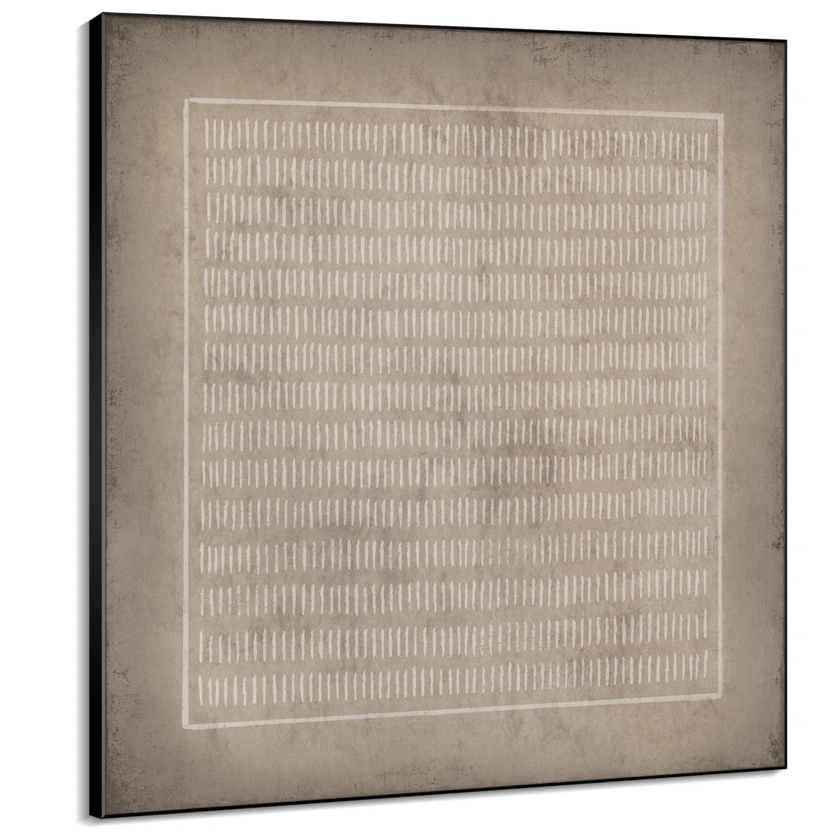 Abstract Rustic Geometric Line Patter Illustrations Extra Large Framed Wall Art Print Decor (Fram... | Wayfair North America