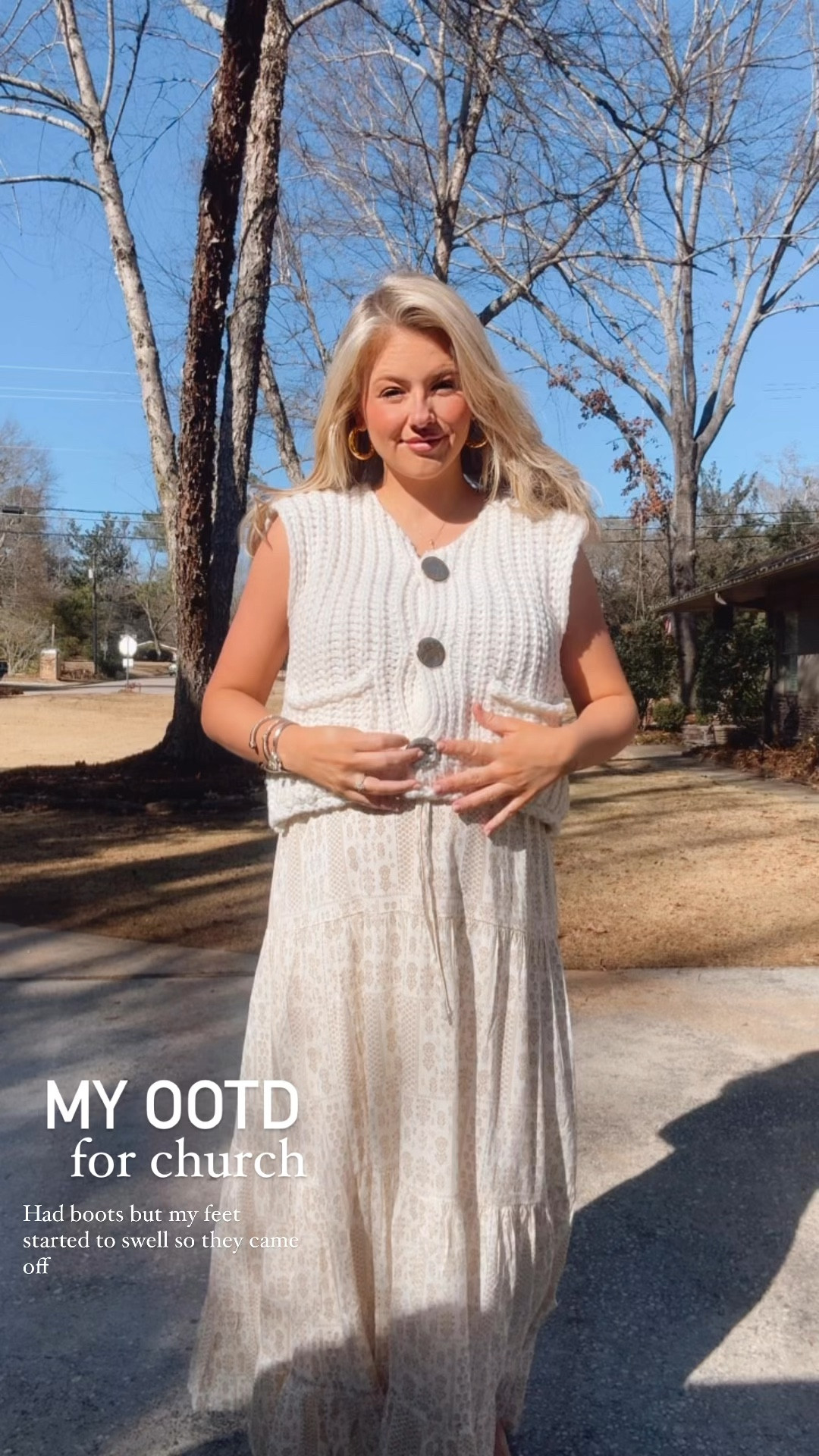 Church ootd 

#LTKStyleTip #LTKBump #LTKBaby