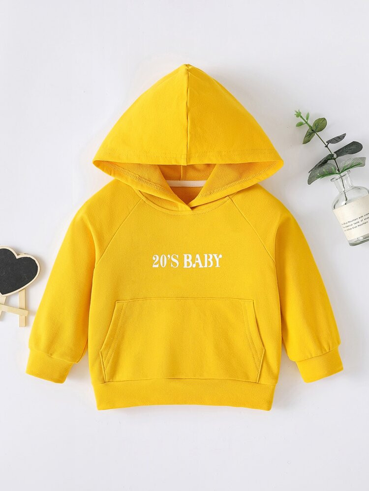 Baby Unisex Letter Graphic Hoodie | SHEIN