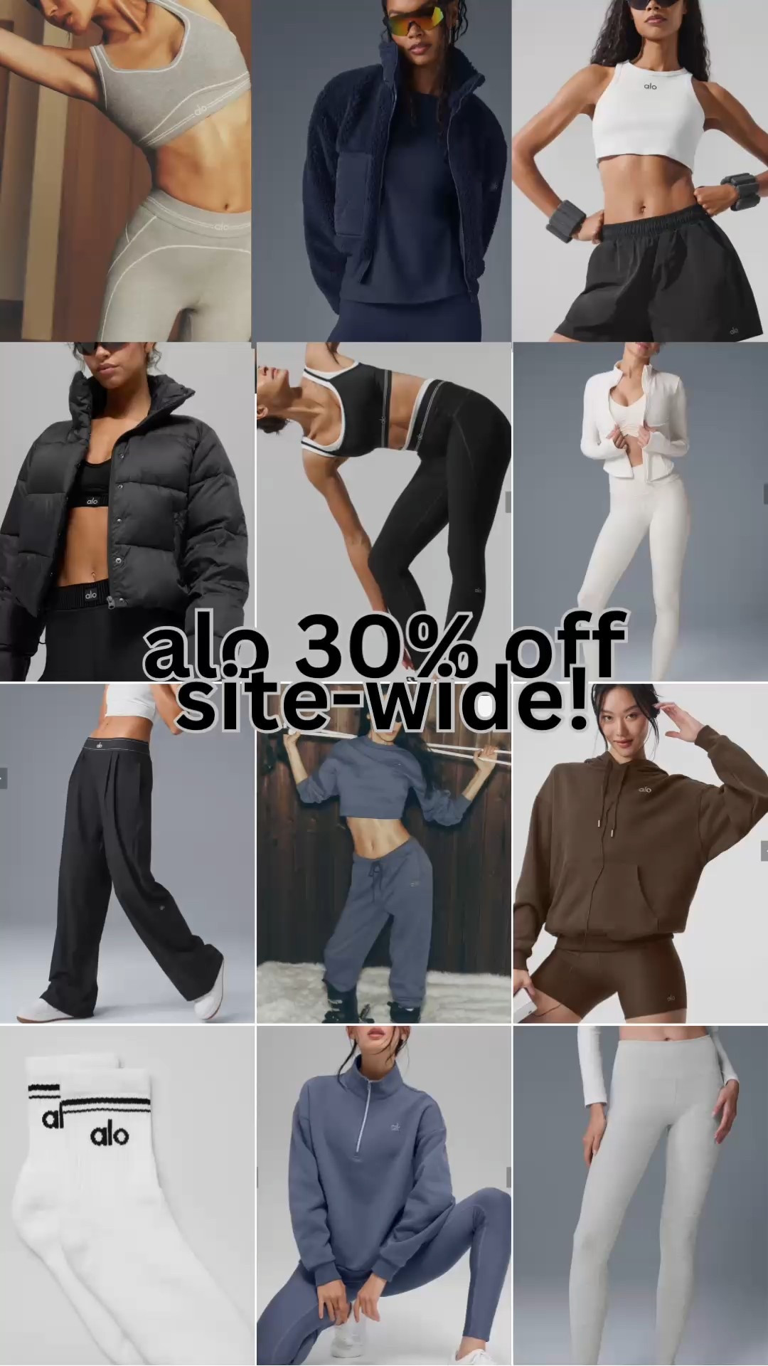 Alo is having their pre-Black Friday sale, 30% off of everything!!

Now’s the time to snag the things on your wishlist because you’ll never see a bigger sale on Alo! 

Several things are linked below, but browse the whole site!

*my Alo favorites*
I LIVE in all the Accolade sweat sets!!! 

#LTKActive #LTKStyleTip #LTKGiftGuide