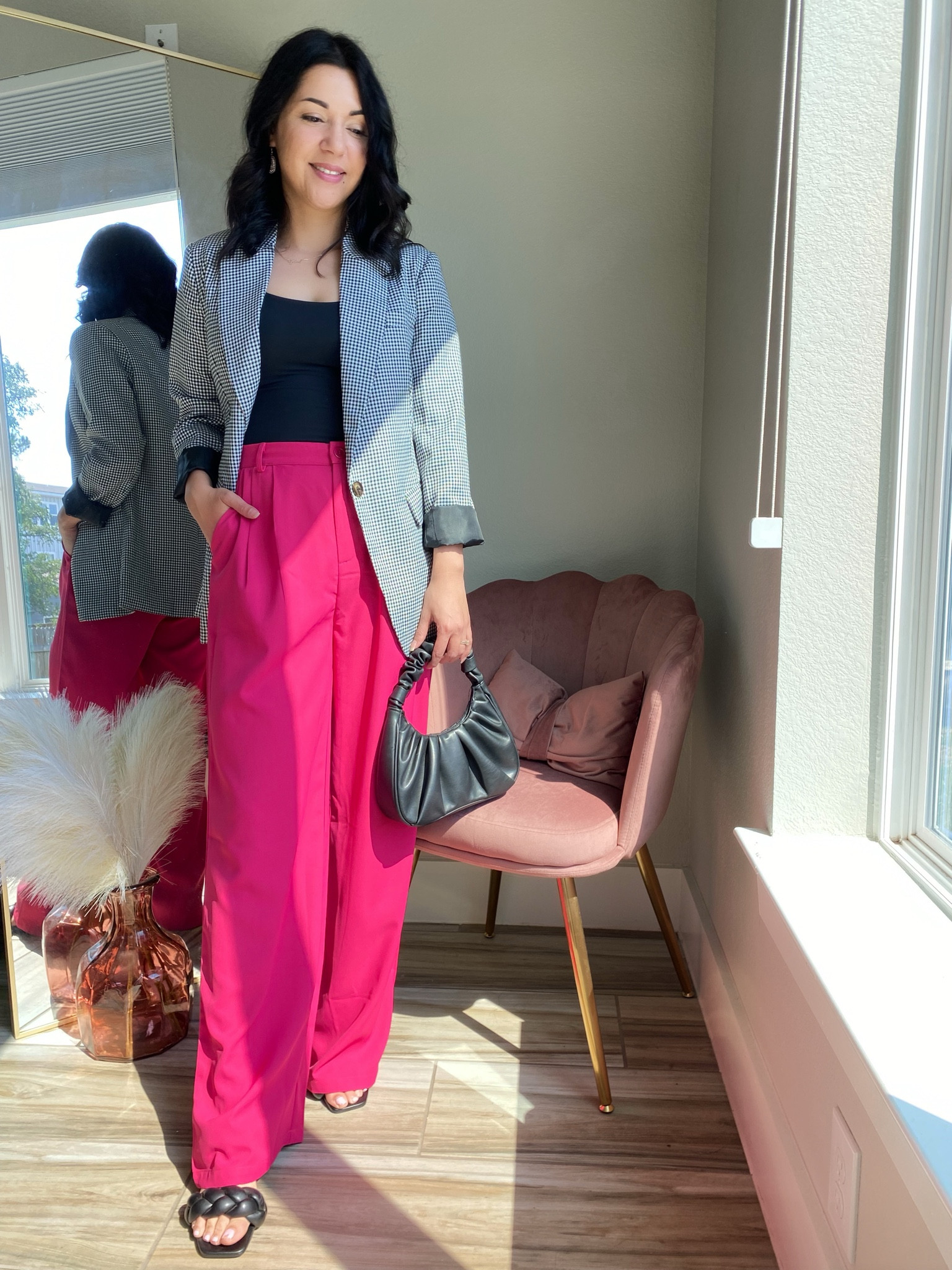 Chic-classy work outfit! I’m wearing size small in pants, blazer and top. Thank you for shopping with me. Stay Blessed 💗

#LTKSeasonal #LTKstyletip #LTKFind