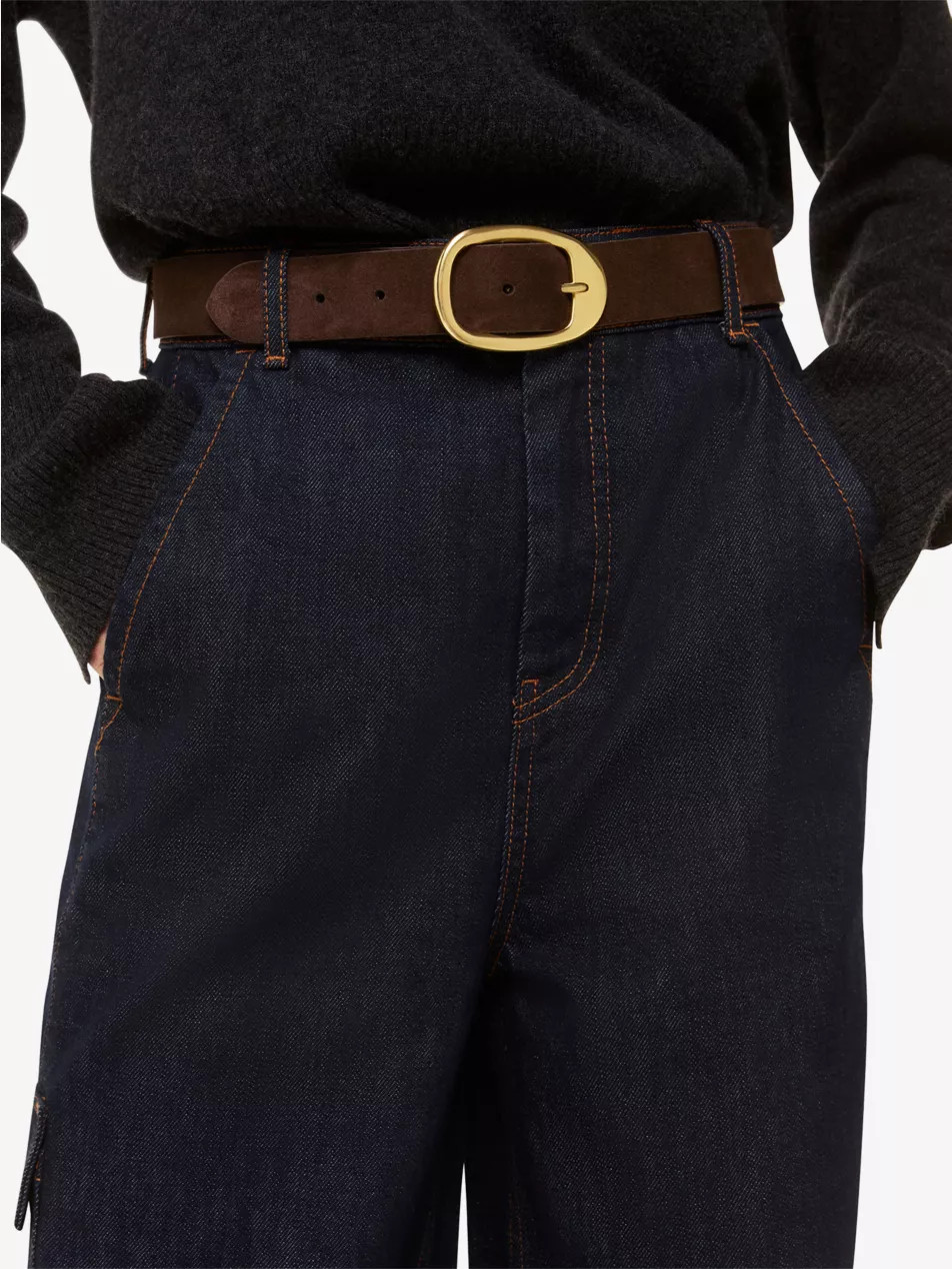 Suede Buckle Belt | Selfridges