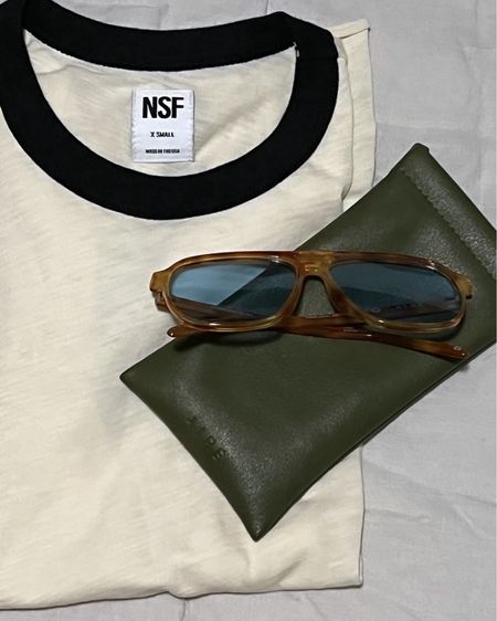 Recent birthday buys— a fitted NSF ringer tee and AIRE blue lens sunglasses 

#LTKfindsunder100 #LTKSeasonal #LTKGiftGuide
