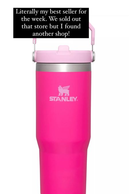 Stanley cup pink in stock. Best gift under $50 

#LTKHoliday #LTKGiftGuide #LTKfindsunder50