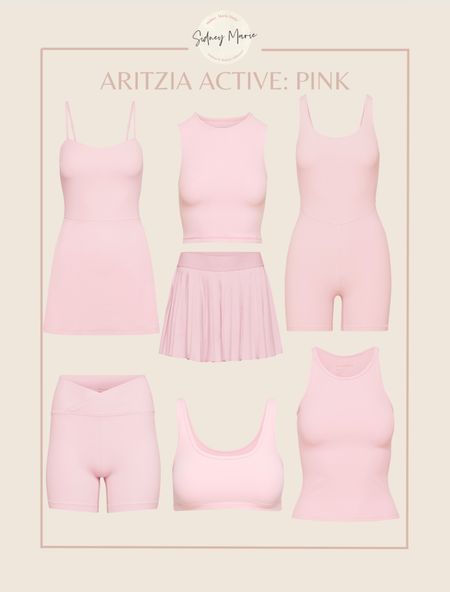 Pink Aritzia active wear! 

#LTKActive #LTKStyleTip #LTKFindsUnder100