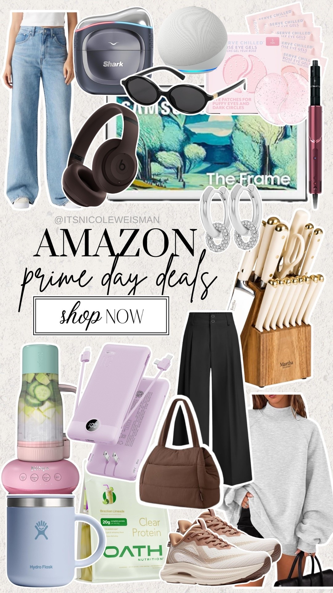 Prime Day made me do it 🛒✨ The deals are DEALING! From fashion + beauty to home, tech, and everyday favorites, I rounded up some of my best Amazon Prime Day finds. 🤎

Which one are you adding to cart first?! 👀 Everything is linked in my Amazon storefront! 🛍️

#AmazonPrimeDay #PrimeDayDeals #AmazonDeals #AmazonFinds #AmazonMustHaves #AmazonFashion #AmazonHome #AmazonBeauty #AmazonFavorites #AmazonShopping #PrimeDayFinds #FoundItOnAmazon #AmazonInfluencer #ShopAmazon #DealsOfTheDay #AmazonStyle #AmazonHomeFinds #AmazonFashionFinds #PrimeBigDealDays