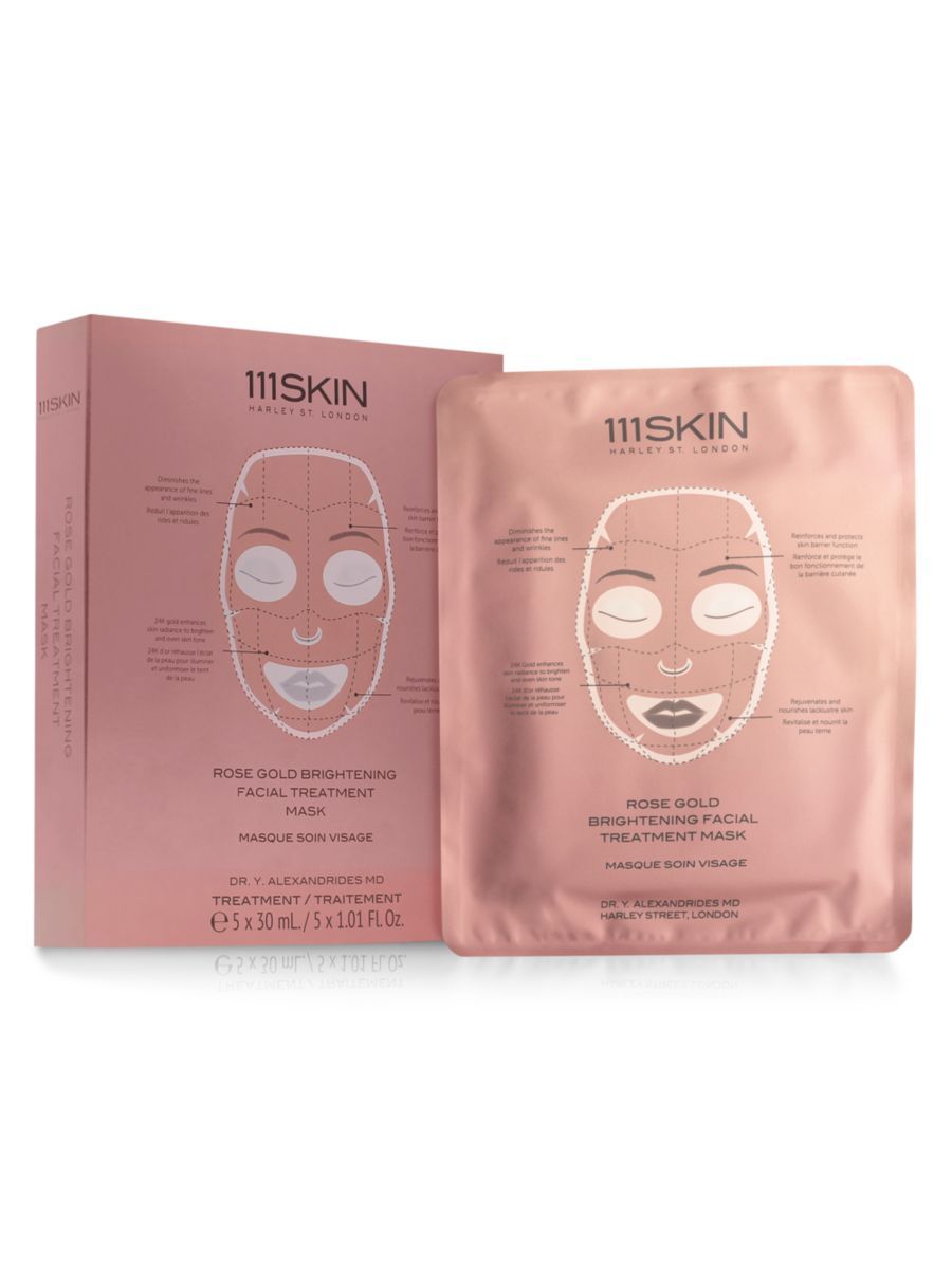 Rose Gold Brightening 5-Piece Facial Treatment Mask Set | Saks Fifth Avenue