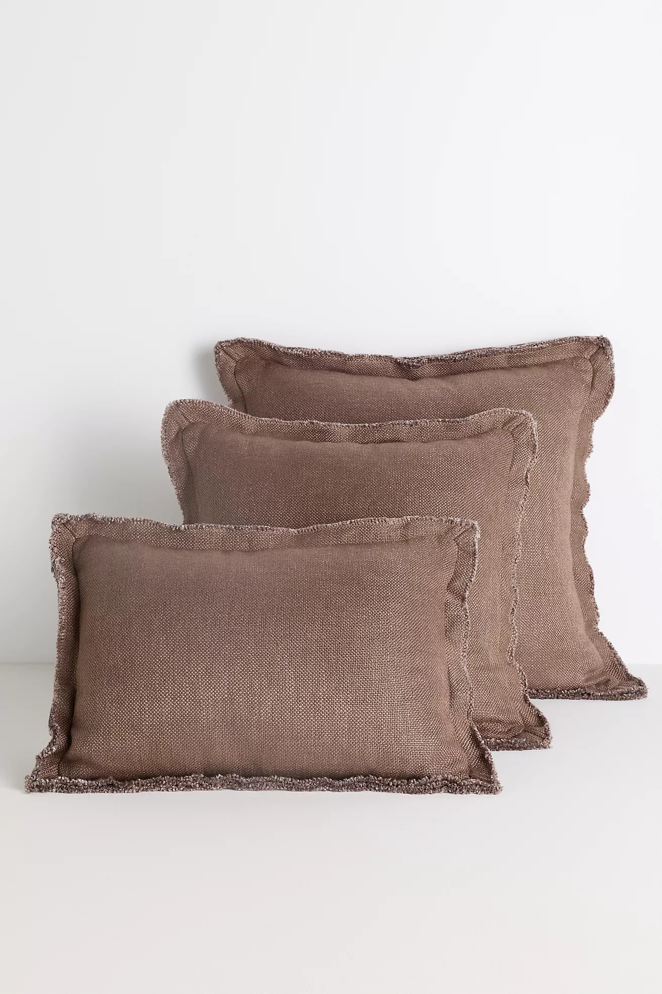 Luxe Linen Blend Pillow | Anthropologie (US)