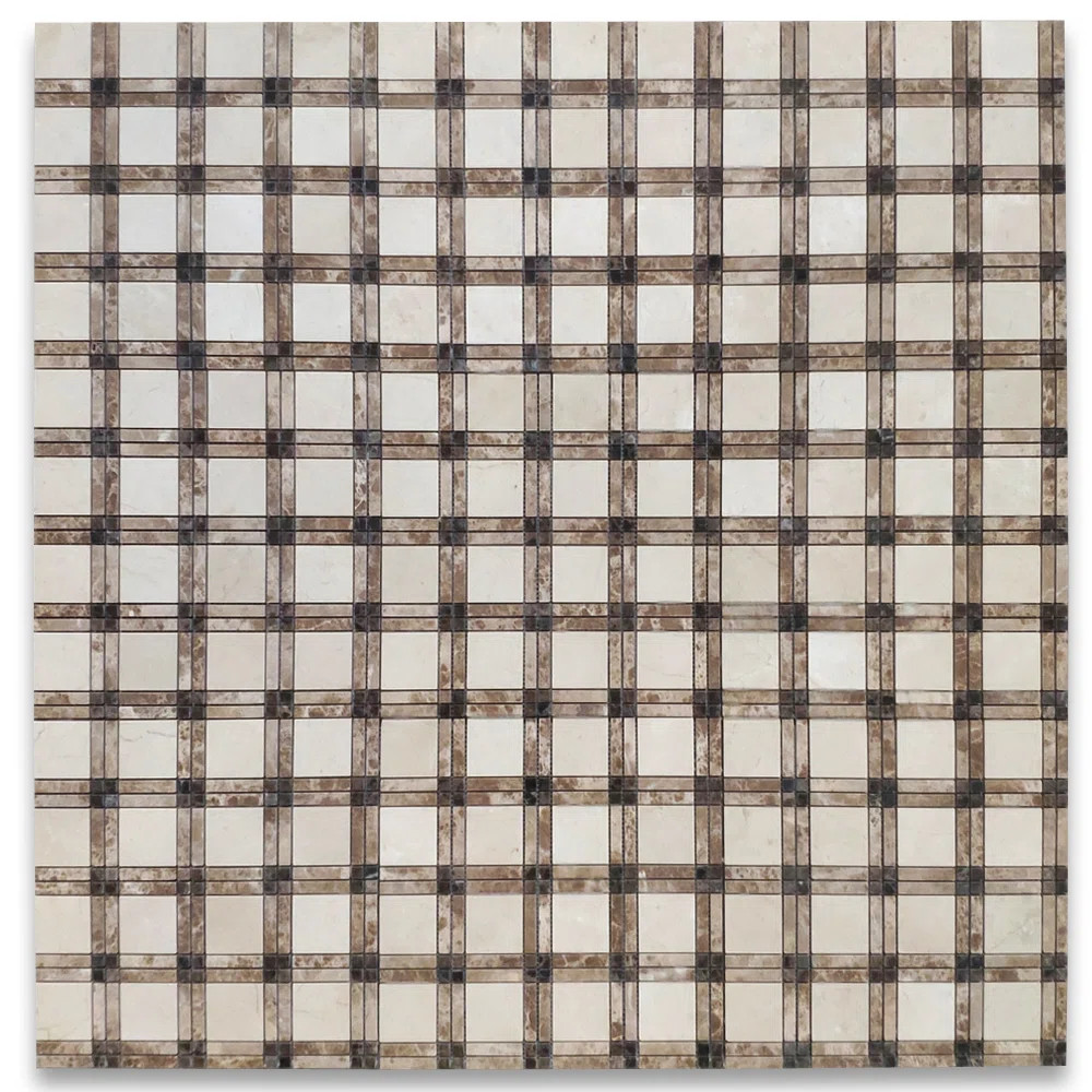 12" x 12" Marble Mosaic Wall & Floor Tile | Wayfair North America