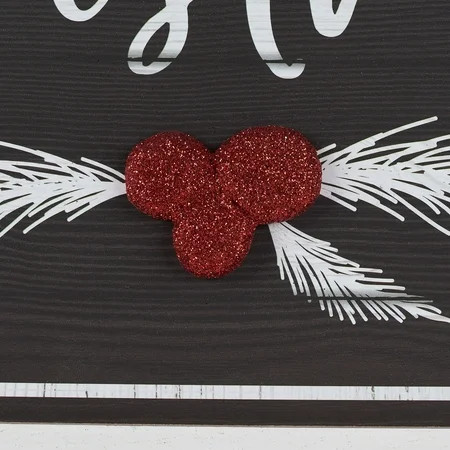 Holiday Time Christmas Indoor/Outdoor Sign Decoration, 14" x 10" | Walmart (US)