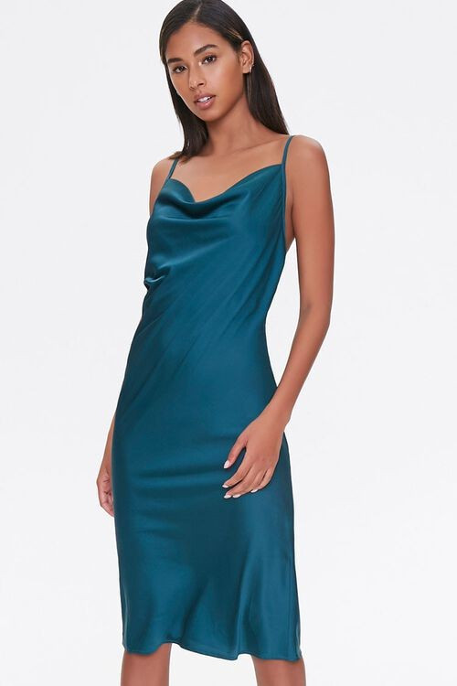 Satin Cowl Slip Dress | Forever 21 (US)