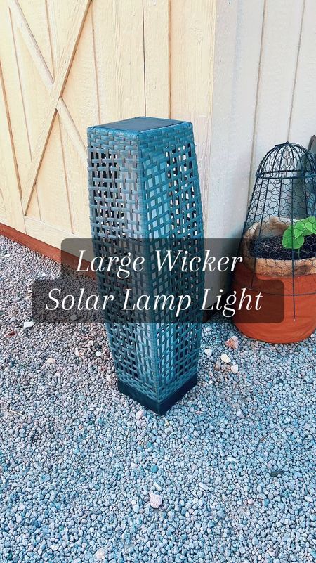 🌟 Ready to elevate your outdoor entertaining game? Say hello to the perfect addition to your patio soirées: Tall Wicker Outdoor Solar Lamp Lights! 🌿✨ These enchanting lamps are not only stylish but also eco-friendly, powered by the sun's rays.
Grab Yours Here: https://amzn.to/3WComnA

Setting up your outdoor oasis has never been easier – just pop these beauties out of the box, and they're good to glow! 💫 No complicated installations or wiry messes, just instant ambiance with a twist of whimsy.

And here's the cherry on top – they're as low maintenance as a potted plant! 🍒 Simply ensure they bask in direct sunlight during the day, and come twilight, they'll illuminate your gatherings with a soft, inviting glow.

Picture this: twilight descends, your guests are enchanted by the warm, flickering light, and your outdoor space transforms into a magical haven. 🌙✨ So, why wait? Elevate your outdoor entertaining with these Tall Wicker Outdoor Solar Lamp Lights and let the enchantment begin! 🎉 #solarlights #solarlighting #solarlamp #solarlightsoutdoor #outdoorliving #backyardvibes #founditonamazon #amazonfinds #amazonhomefavorites #amazonfind

#LTKVideo #LTKStyleTip #LTKHome