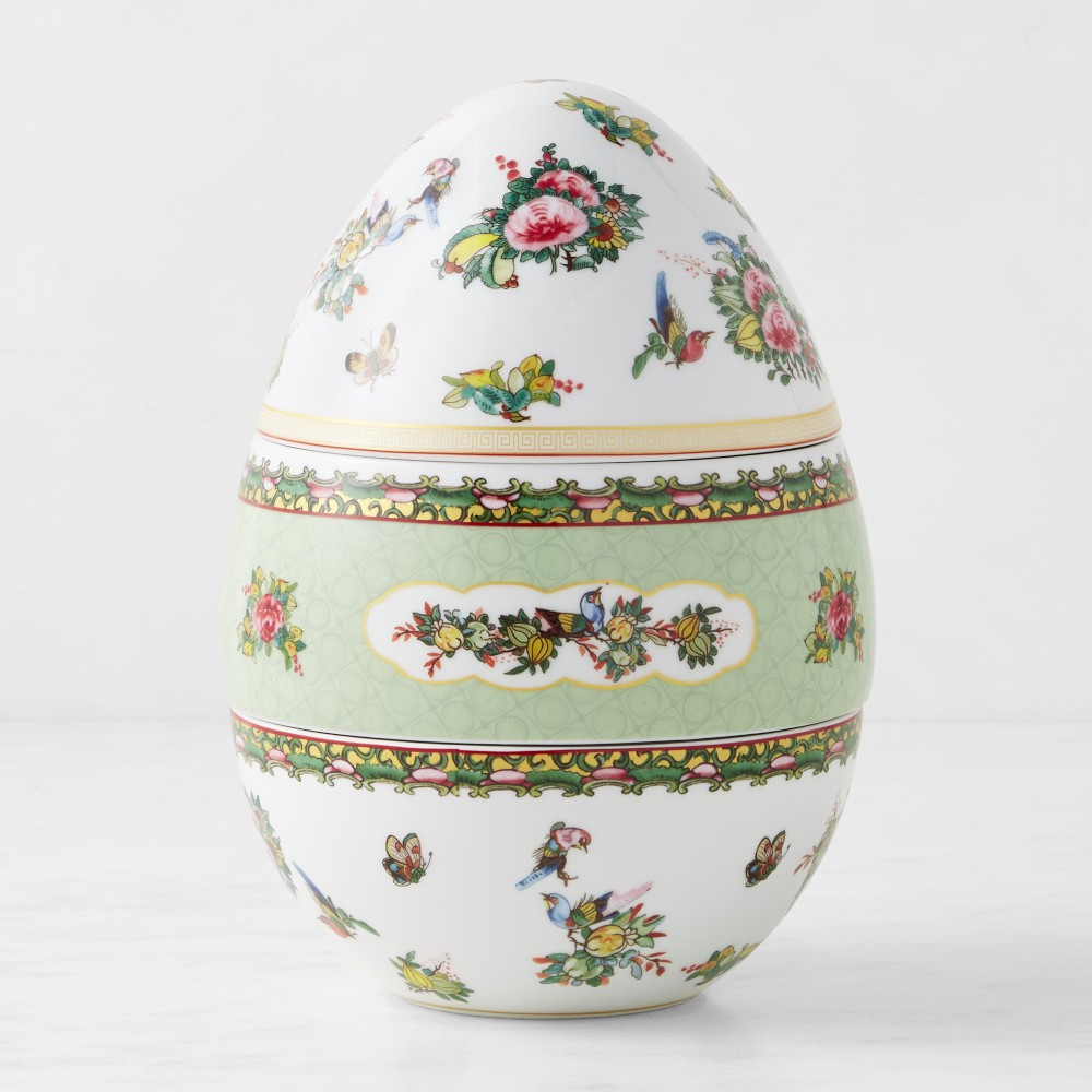 Famille Rose Stackable Egg | Williams-Sonoma