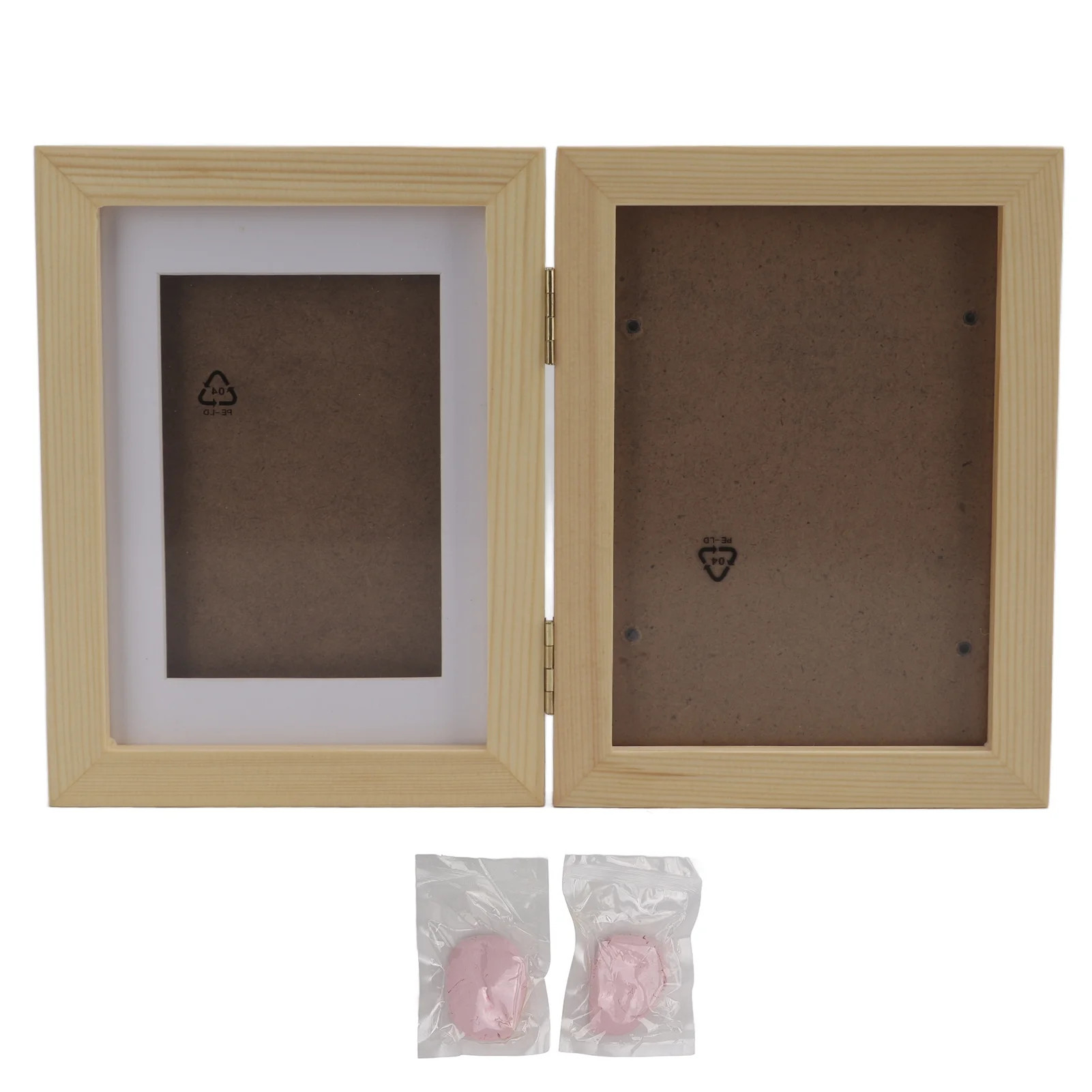 Pet Paw Print Frame Kit Easy DIY Pawprint Keepsake and Picture Frame for Dog Cat Pet GiftLog Fram... | Walmart (US)