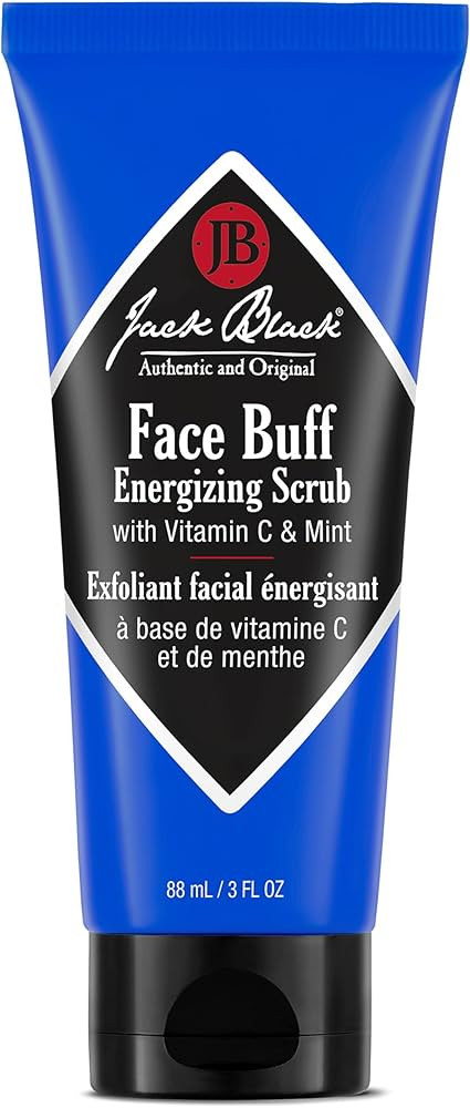 Jack Black Face Buff Energizing Scrub - Mens Face Wash & Pre Shave Scrub, Face Cleanser for Men, ... | Amazon (US)