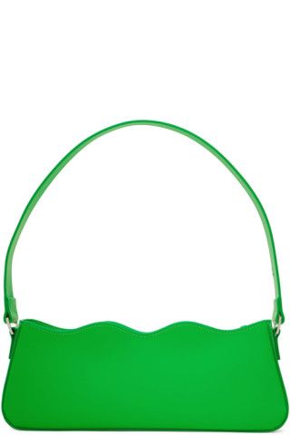 Green Wave Baguette Bag | SSENSE
