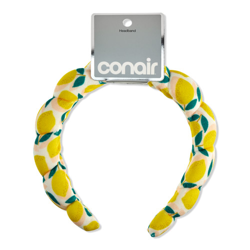 Lemon yellow Rounded Terry Cloth Headband - Conair Accessories | Ulta Beauty | Ulta