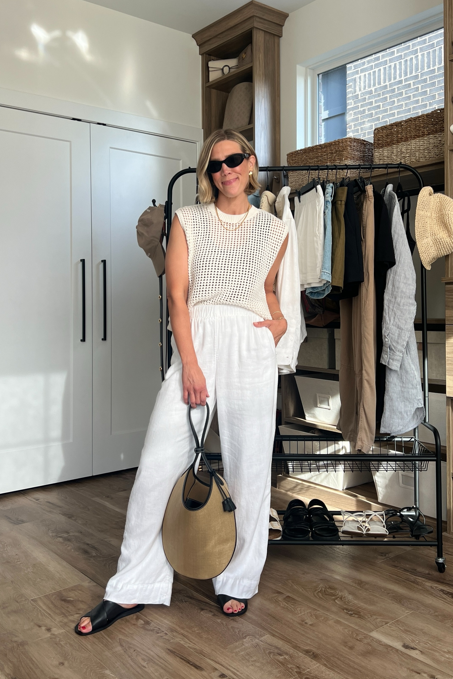 Wearing small linen pants, small crochet tank, XS tank (code: LINDSEY15), sandals tts 

#LTKStyleTip #LTKFindsUnder50 #LTKFindsUnder100