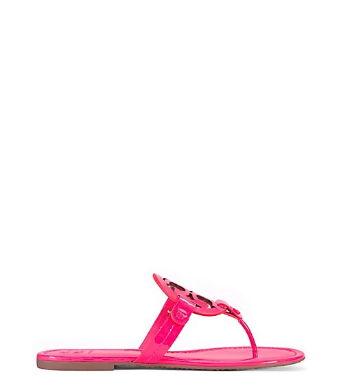 Tory Burch Miller Fluorescent Sandals, Patent Leather | Tory Burch US