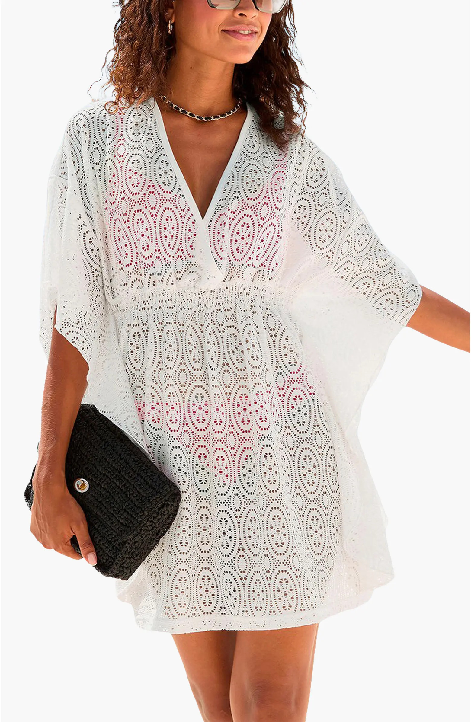 Women's Flowy Lace Cover Up | Nordstrom