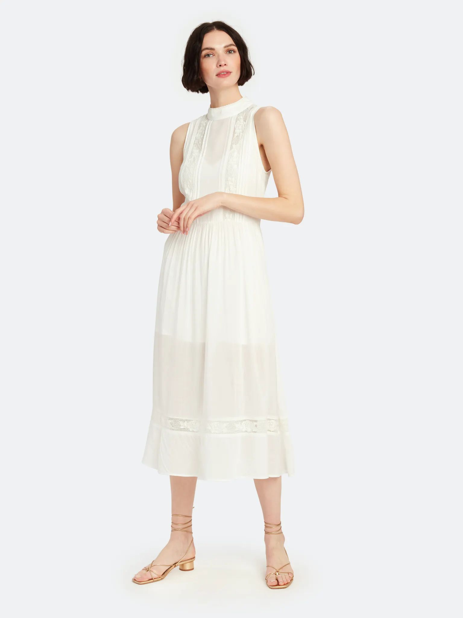 Margot Wren High Neck Midi Dress | Verishop