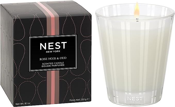 NEST Fragrances Rose Noir & Oud Scented Classic Candle | Amazon (US)