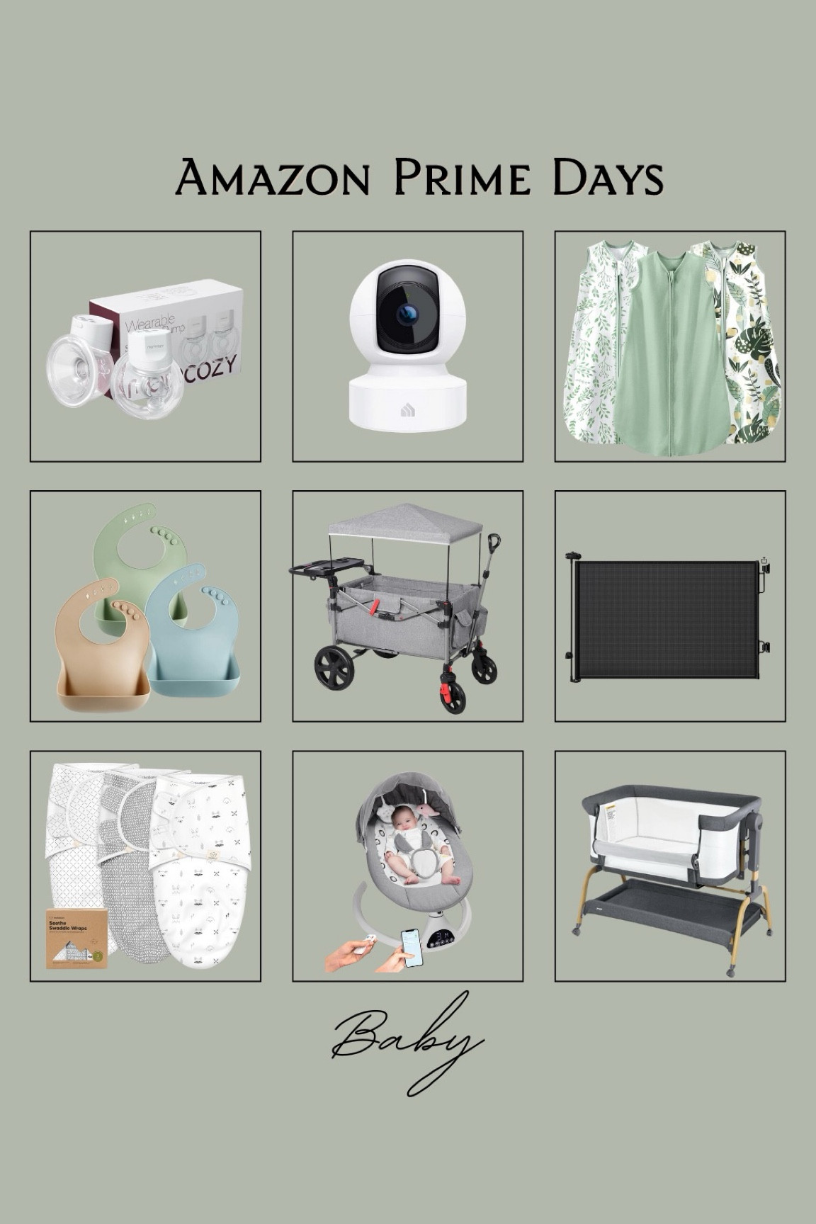 🎉 Amazon Prime Days: Baby Essentials 🎉 Discover incredible deals on must-have baby items that combine practicality with style! Enjoy hands-free convenience, high-definition security, cozy and safe sleep solutions, and easy-to-clean feeding accessories, all designed to make parenting a breeze. Perfect for new and expecting parents, these thoughtfully selected baby essentials offer both comfort and functionality. Don’t miss out on these amazing deals during Amazon Prime Days! 
🍼✨ 


#LTKBaby #LTKSummerSales #LTKBump