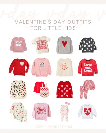Valentine’s Day Outfits for Little Kids, Valentine’s Day Shirts for Toddlers & Babies, Valentine’s Day Shirts, Valentine’s Day Sweatshirts, Heart Sweatshirts

#LTKkids #LTKSeasonal #LTKbaby