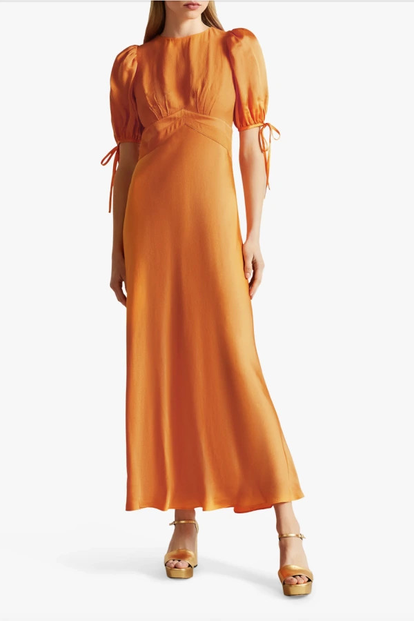 Rent Lysette Tie Detail Satin Tea - Ted Baker | HURR | HURR 