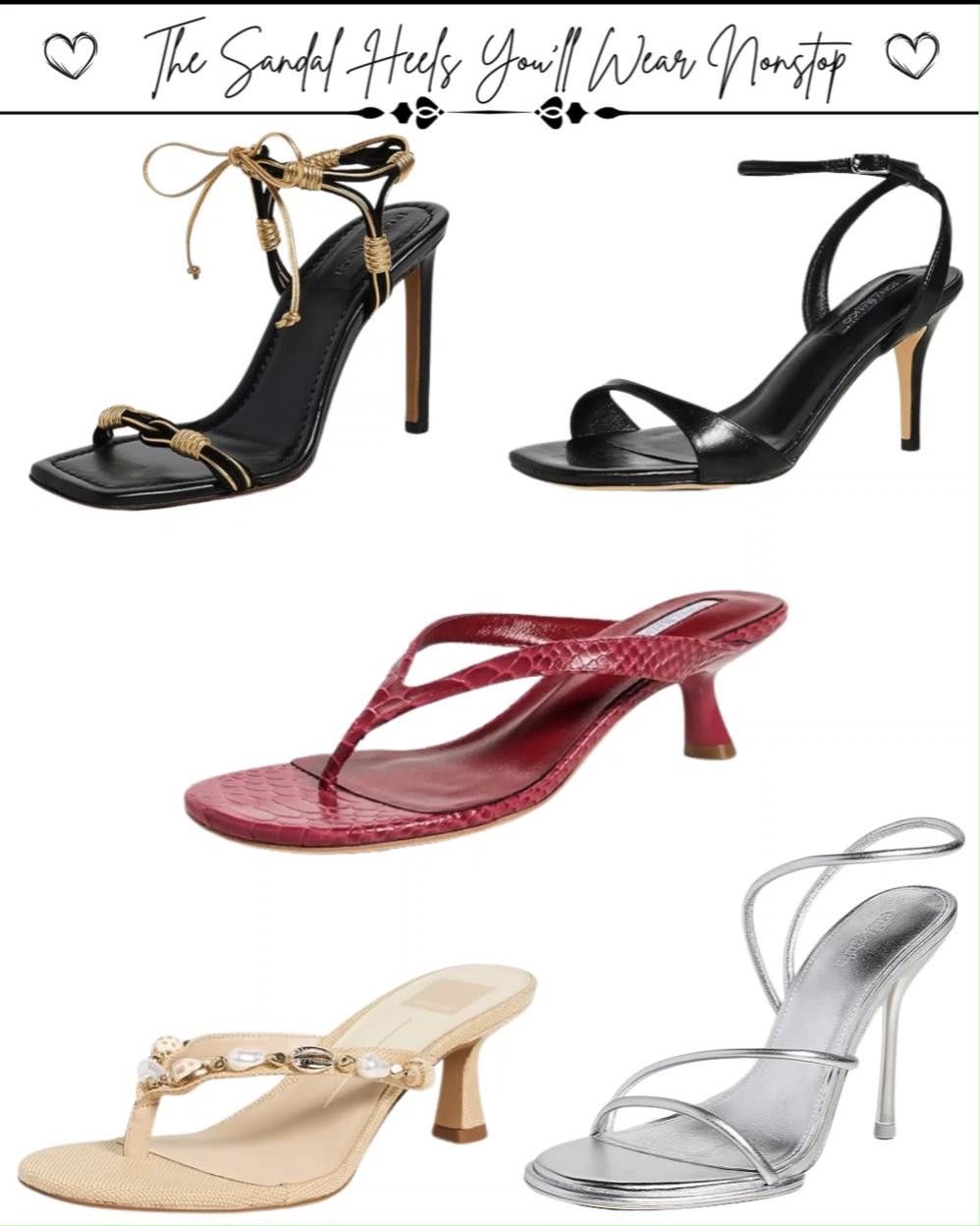 These sandal heels are the definition of effortless chic ✨
Minimal, flattering, and surprisingly comfy, the kind you reach for when you want to look put together without overthinking it.

From brunch to date nights to vacations… they just work with everything.
A true staple that instantly elevates your whole look.

#sandalheels #heeledsandals #minimalstyle #springstyle #summerstyle 

 #LTKootd #LTKSaleAlert