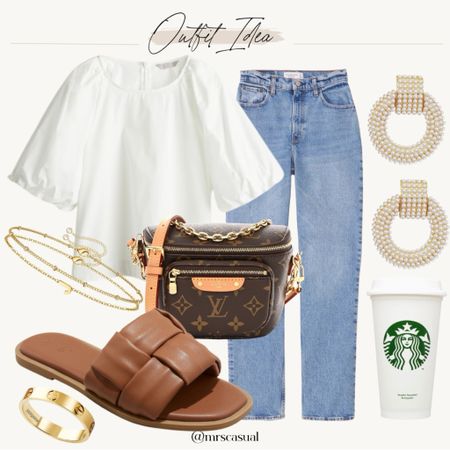 White top and jeans outfit idea 

#LTKfindsunder50 #LTKshoecrush #LTKfindsunder100