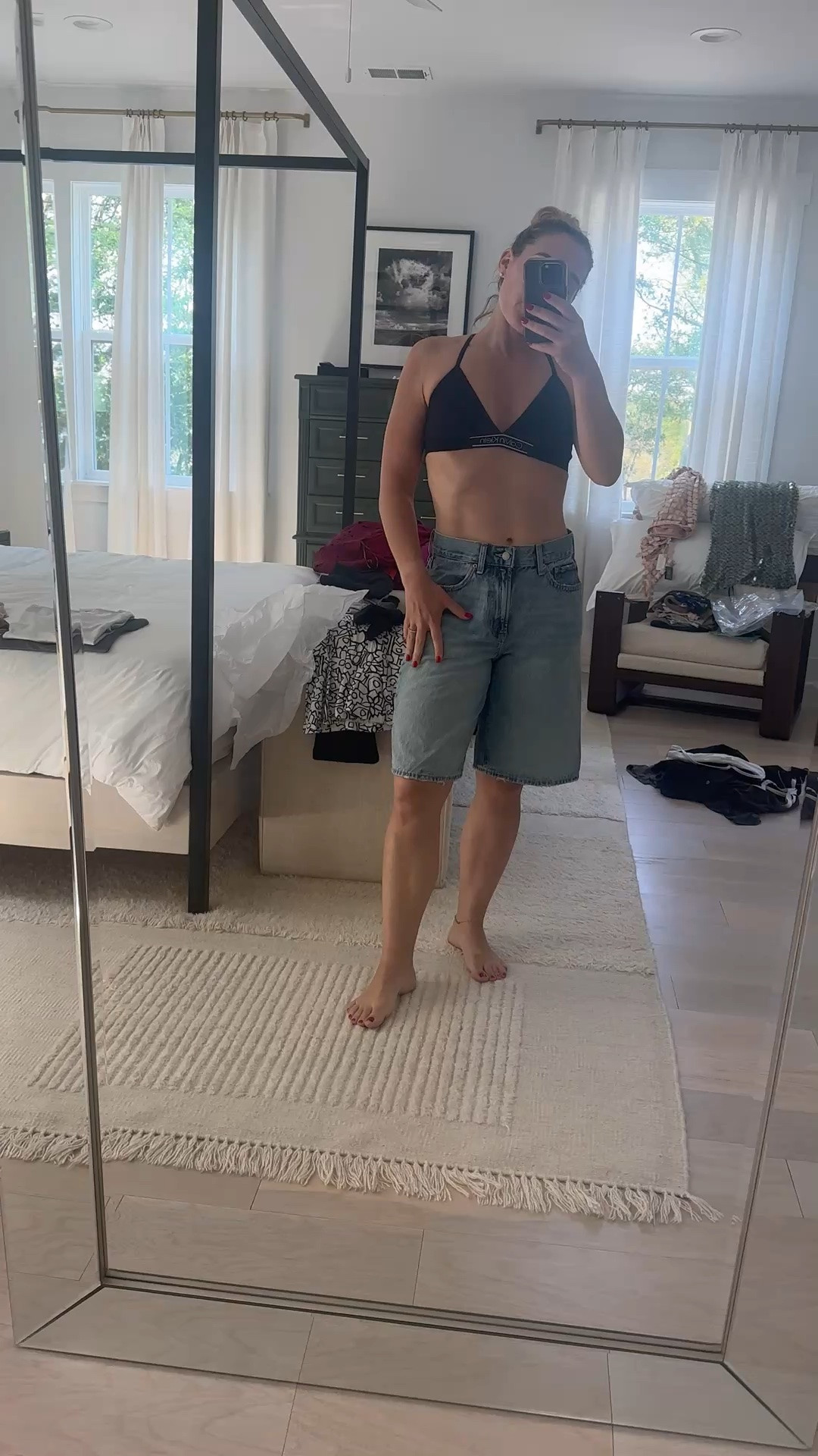 Thinking about long shorts this season? Obsessed with these 🤍
