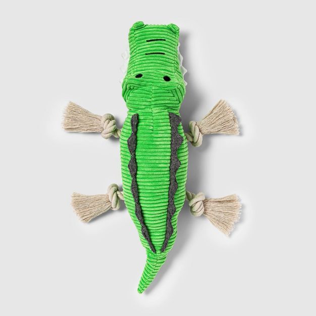 Gator Plush Dog Toy - Green - L - Boots &#38; Barkley&#8482; | Target