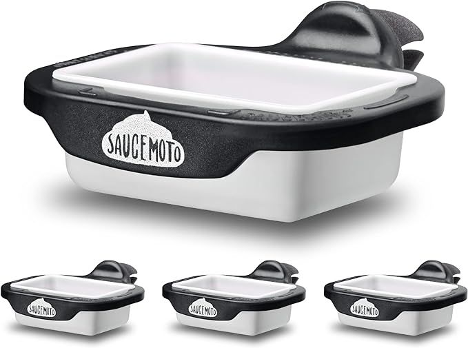 Saucemoto Dip Clip | an in-car Sauce Holder for Ketchup and Dipping sauces. As seen on Shark Tank... | Amazon (US)