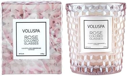 Classic - Rose Colored Glasese by Voluspa for Unisex - 6.5 oz Candle | Amazon (US)