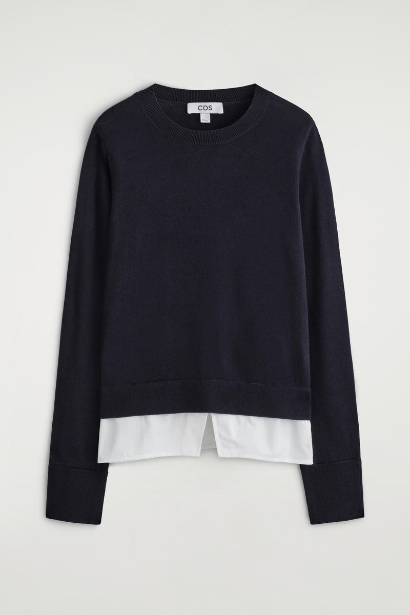 Layered Merino Wool Sweater | COS (US)