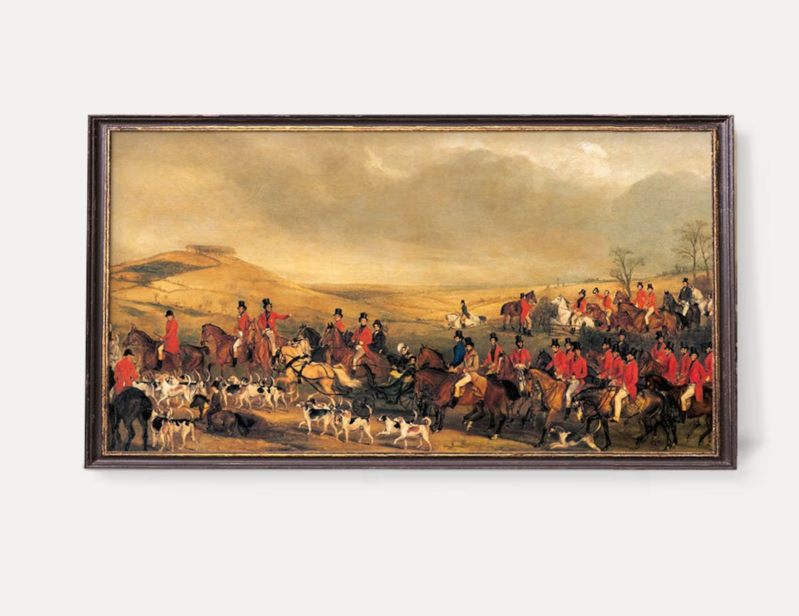 Fox Hunting Print  Vintage Hunting Wall Art  English Hunt | Etsy | Etsy (US)