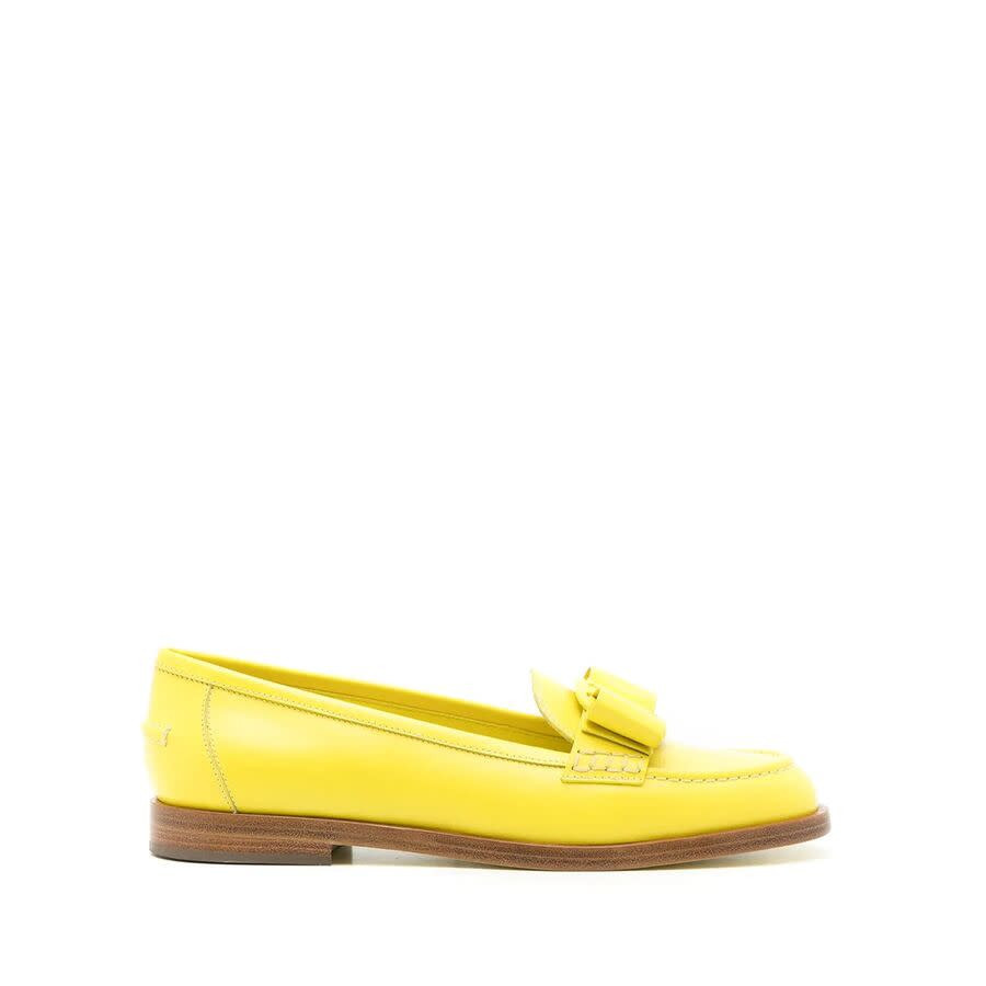 Ferragamo Womens Yellow Loafer Loafers | Jomashop.com & JomaDeals.com