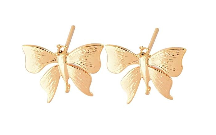 Paislee Stud18kt Gold Filled Hypoallergenic Waterproof Non Tarnish Stud Earrings | Amazon (US)