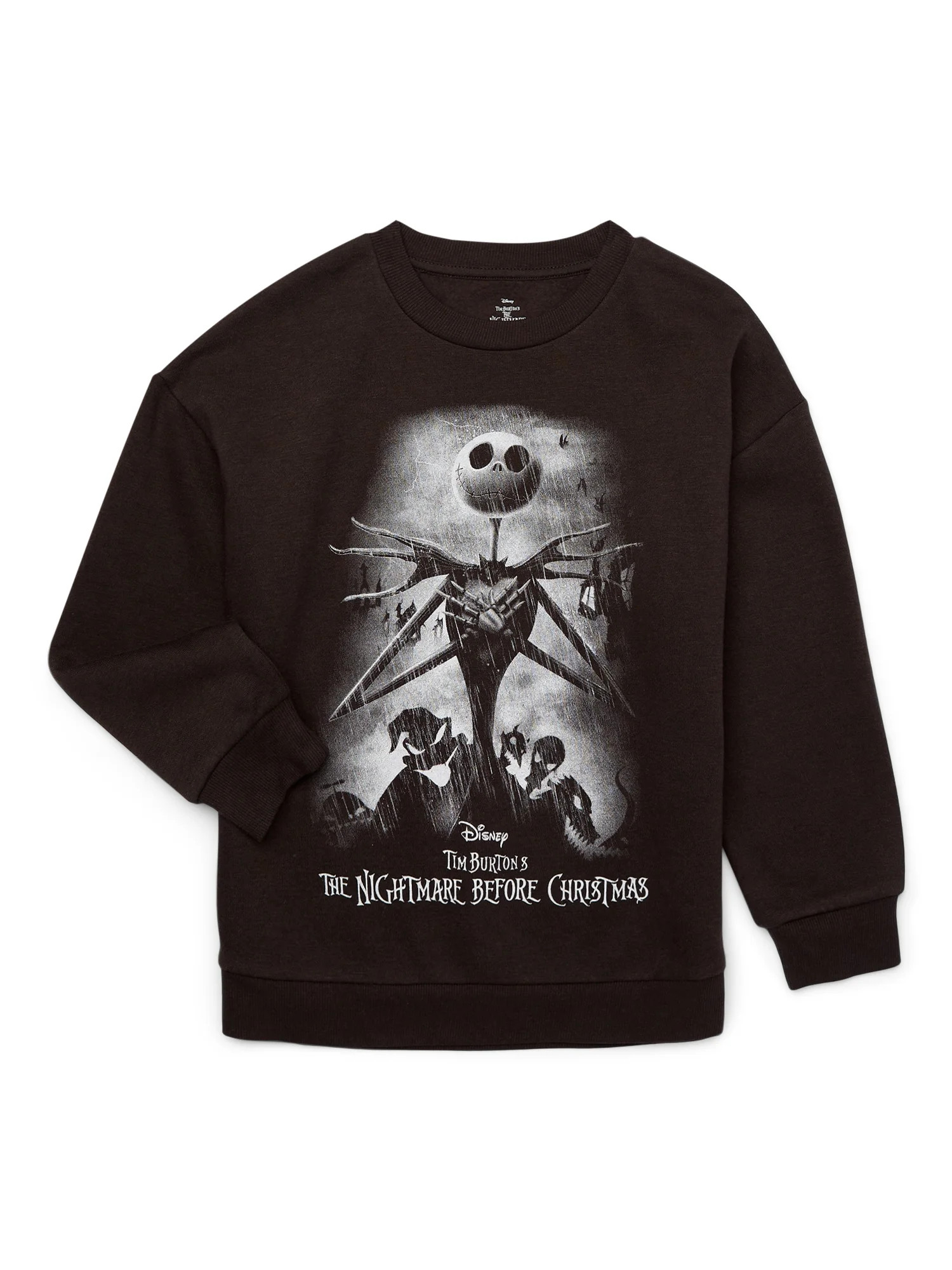 Nightmare Before Christmas Halloween Sweatshirt | Walmart (US)