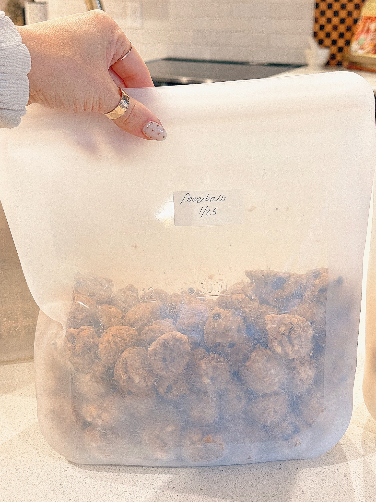 Freezer organization that makes busy mornings so much easier. Reusable silicone freezer bags are perfect for storing waffles, breakfast sandwiches, and make-ahead meals while keeping everything visible and easy to grab. They stack neatly, seal well, and help cut down on waste—ideal for freezer organization, meal prep, and simplifying weekday routines.

#LTKSeasonal #LTKHome #LTKmorningroutine