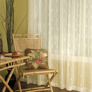 Heritage Lace 7170W-4596 45 x 96 in. Pineapple Panel White | Unbeatable Sale